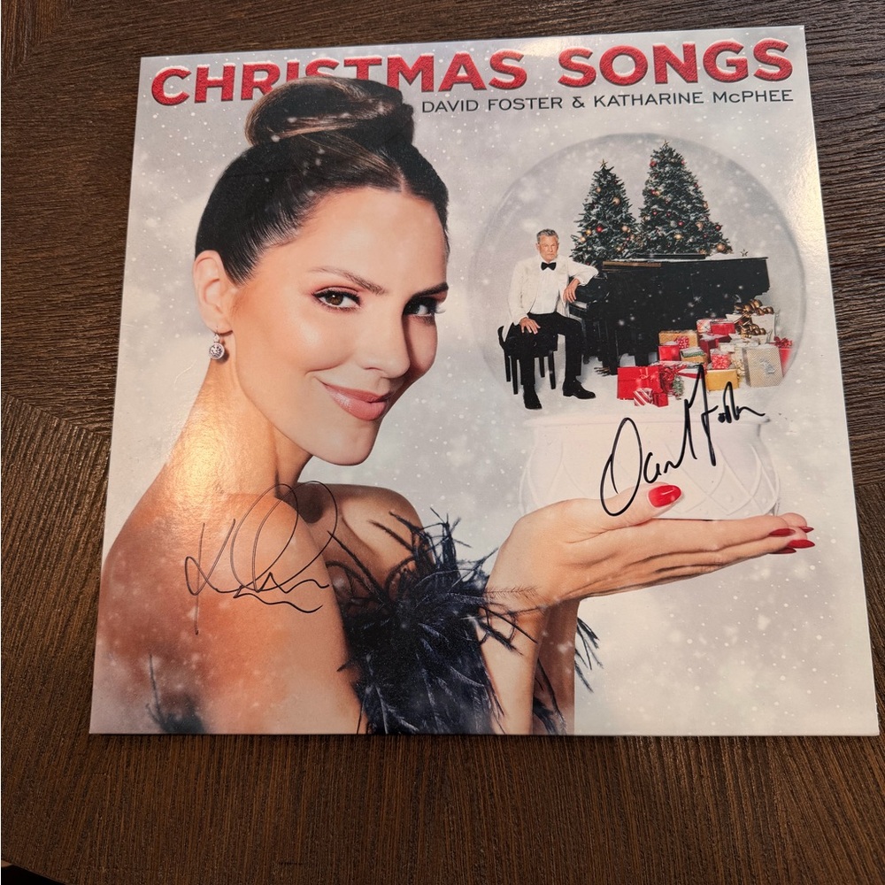 Christmas Songs SIGNED Vinyl Record